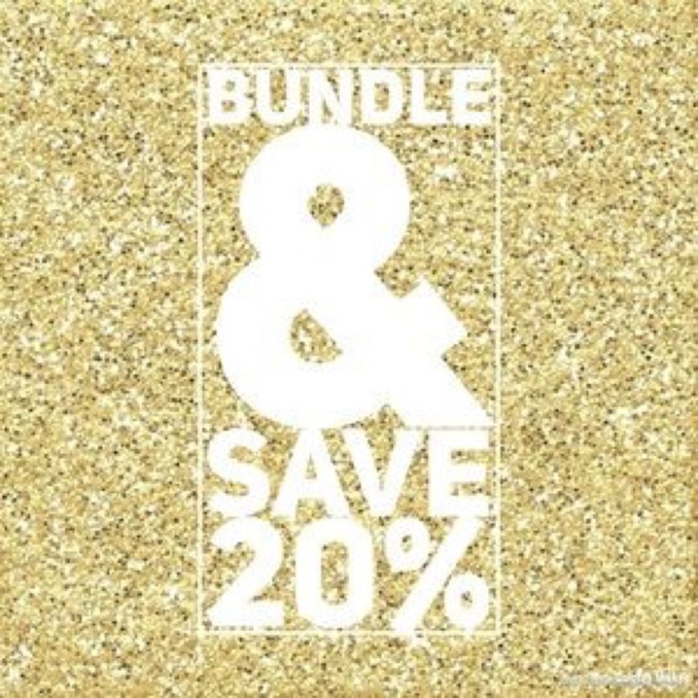 BUNDLE 2+ items and save 20%!